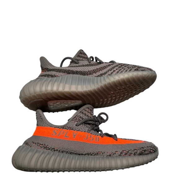 Yeezy Boost 350 V2 Gray and Orange Size 8 - Picture 1 of 7